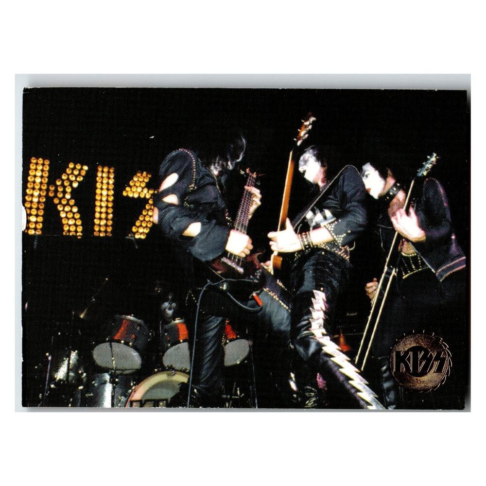 KISS Band 1997 Kisstory Music Trading Card #19 Cornerstone